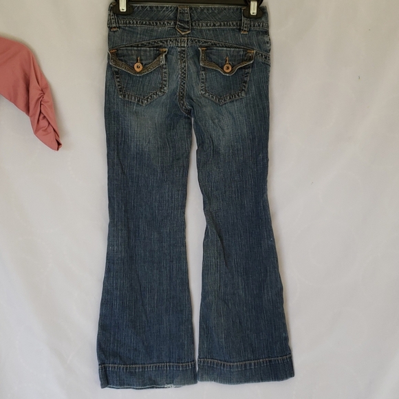 Girls Unicorn and jeans outfit size 8 shirt is 3/4 - Picture 6 of 6